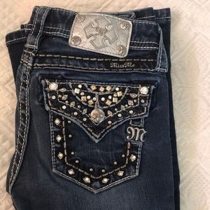 BRAND NEW!! Miss me bootcut jeans! Girls Size 12!